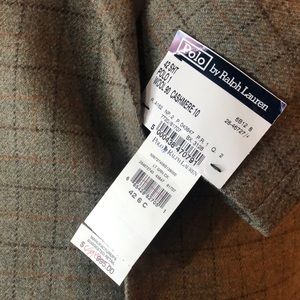 Mens Sports Coat Polo by Ralph Lauren Cashmere and Wool